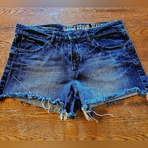 Vintage Women's Volcom Cut Off Denim Shorts Size 11